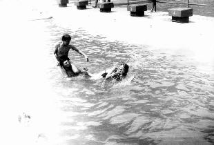 Swimming pool Kremnica (June 1982)
